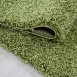 Hochflor Teppich - Life Grün