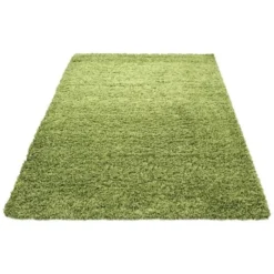 Hochflor Teppich - Life Grün