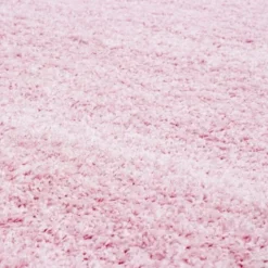Hochflor Teppich - Life Rosa