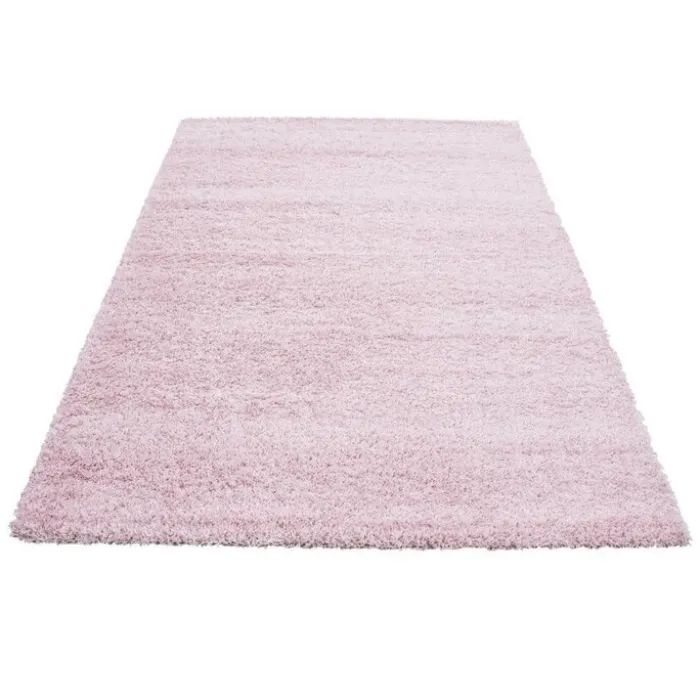 Hochflor Teppich - Life Rosa