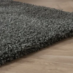 Hochflor Wohnzimmer Teppich - Yves Grün