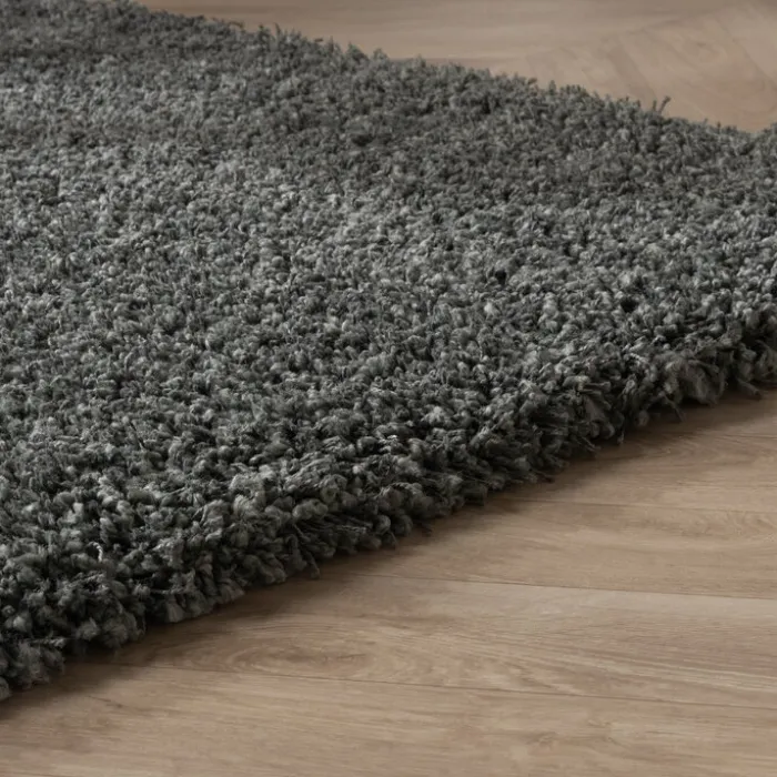 Hochflor Wohnzimmer Teppich - Yves Grün
