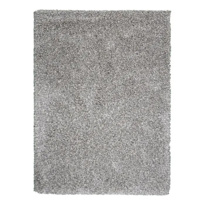 Hochflor Wohnzimmer Teppich - Yves Hellgrau