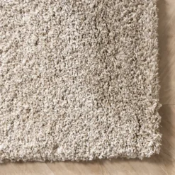 Hochflor Wohnzimmer Teppich - Yves Beige