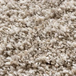 Hochflor Wohnzimmer Teppich - Yves Beige