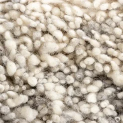 Hochflor Wollteppich - Royal Creme Grau