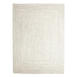 In- & Outdoor Jute Teppich - Bali Weiß