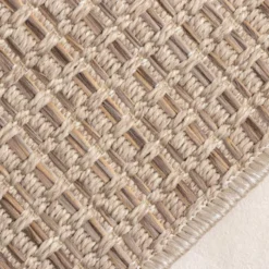 In- & Outdoor Jute Teppich - Fora Melange Natural