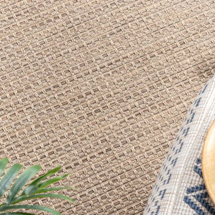 In- & Outdoor Jute Teppich - Fora Melange Natural