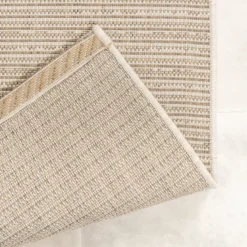 In- & Outdoor Jute Teppich - Nomad Melange Creme