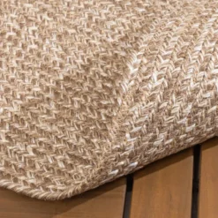 In- & Outdoor Jute Teppich Rund - Bali Braun