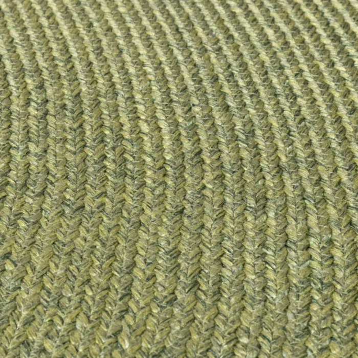 In- & Outdoor Jute Teppich Rund - Bali Grün