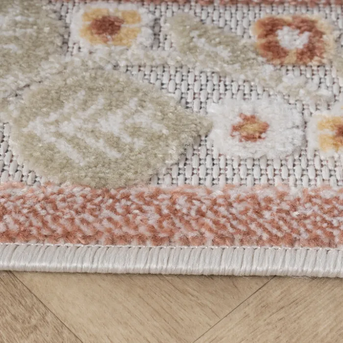 In - & Outdoorteppich - Bloom Oriental Bunt