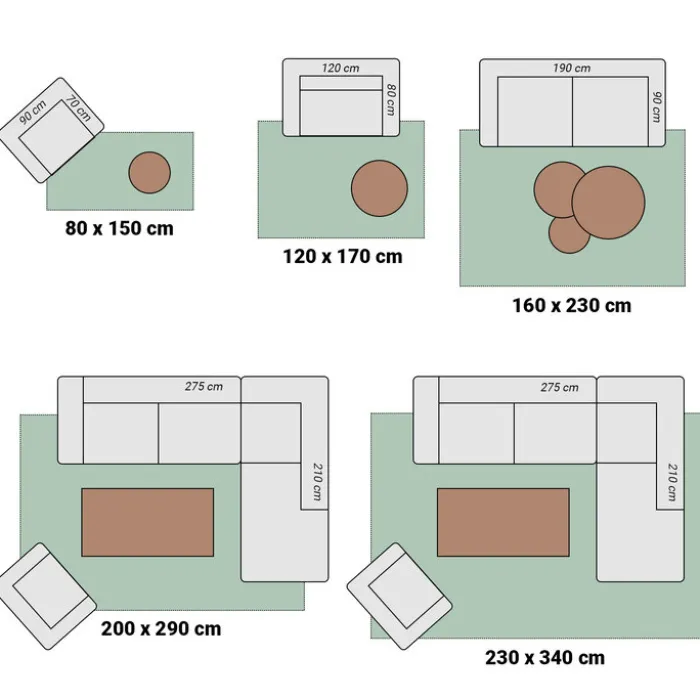In- & Outdoor Teppich - Costa Dunkelgrau