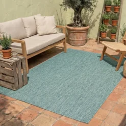 In- & Outdoor Teppich - Costa Türkis