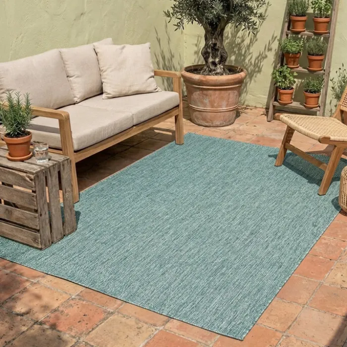 In- & Outdoor Teppich - Costa Türkis