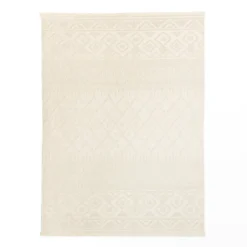 In- & Outdoor Teppich - Dunes Geo Creme