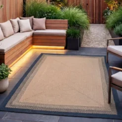 In- & Outdoor Teppich - Florence Blau
