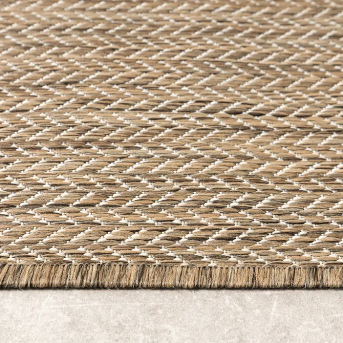 In-& Outdoor Teppich - Malta Arrow Natur