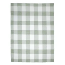 In- & Outdoor Teppich - Ranch Checkerboard Grün