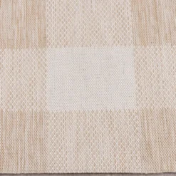 In- & Outdoor Teppich - Ranch Checkerboard Beige