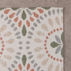 In- & Outdoor Teppich - Ranch Mandala Beige