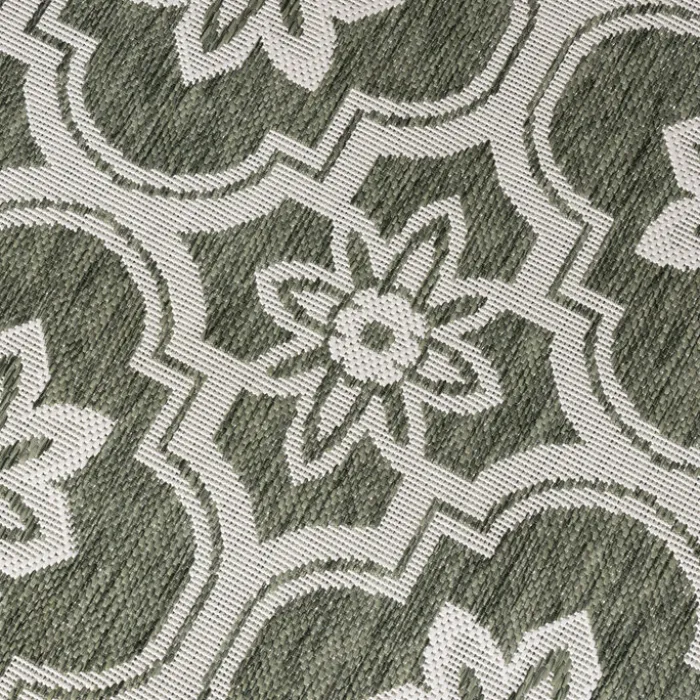 In- & Outdoor Teppich - Rio Flower Grün