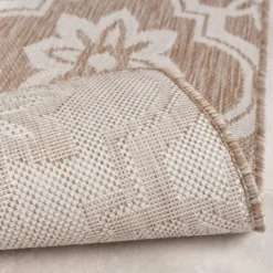In- & Outdoor Teppich - Rio Flower Beige
