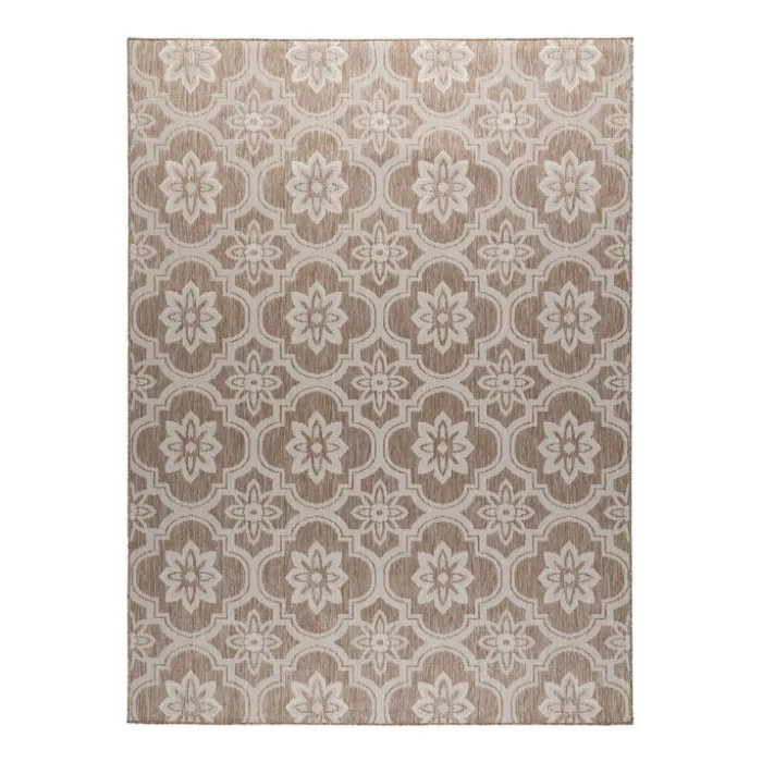 In- & Outdoor Teppich - Rio Flower Beige