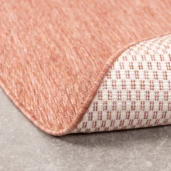 In- & Outdoor Teppich Rund - Costa Terracotta