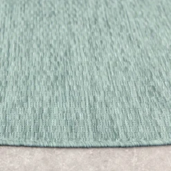 In- & Outdoor Teppich Rund - Costa Türkis