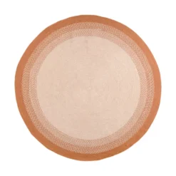 In- & Outdoor Teppich Rund - Florence Terracotta