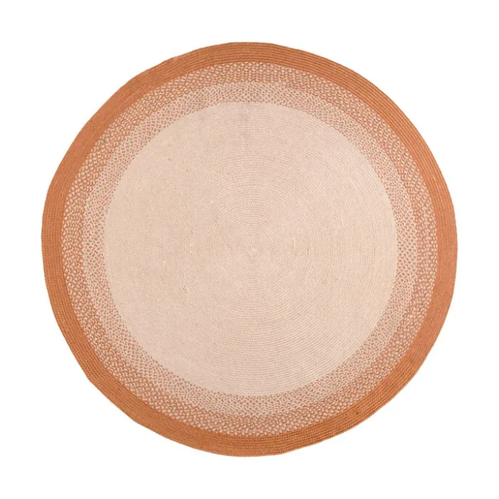 In- & Outdoor Teppich Rund - Florence Terracotta