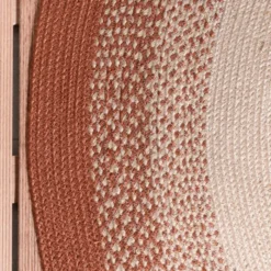 In- & Outdoor Teppich Rund - Florence Terracotta