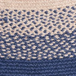 In- & Outdoor Teppich Rund - Florence Blau