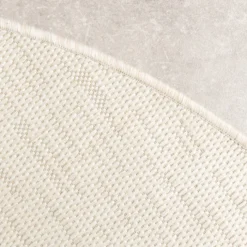 In- & Outdoor Teppich Rund - Malta Melange Creme