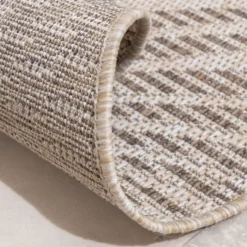 In- & Outdoor Teppich Rund - Tiga Palm Taupe