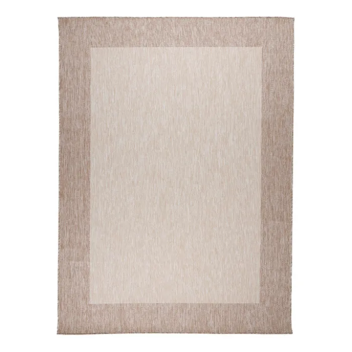 In- & Outdoor Teppich - Sierra Border Creme Beige