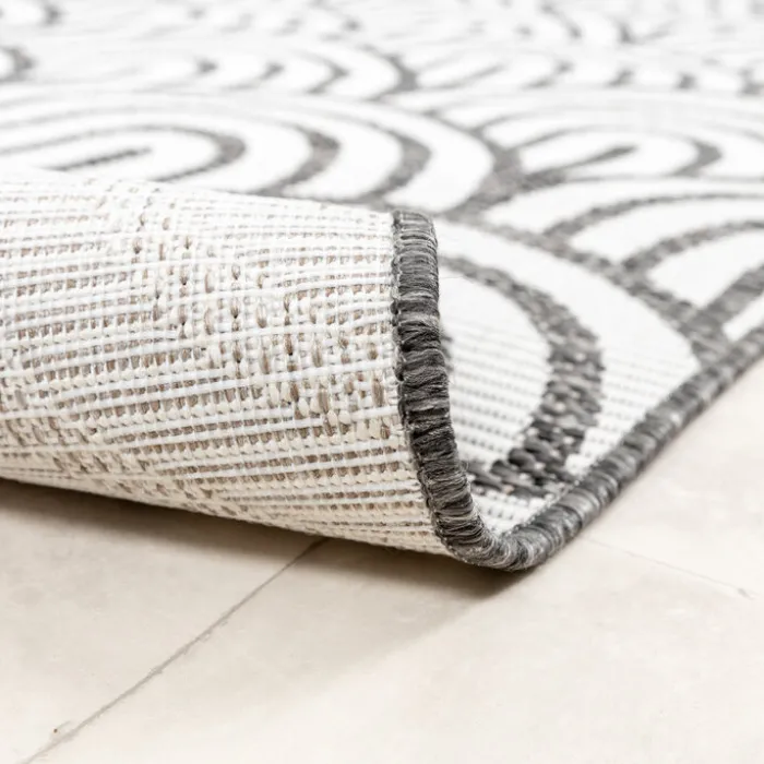 In- & Outdoor Teppich - Summer Arch Grau