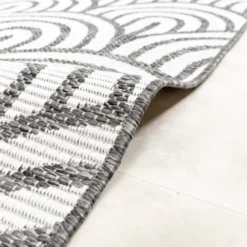 In- & Outdoor Teppich - Summer Arch Grau