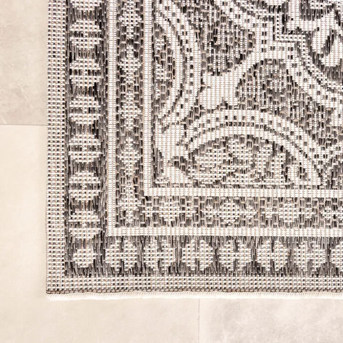 In- & Outdoor Teppich - Summer Oriental Grau