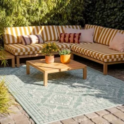 In- & Outdoor Teppich - Summer Oriental Grün