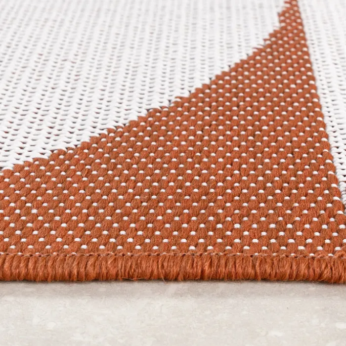 In- & Outdoor Teppich - Summer Shapes Terracotta