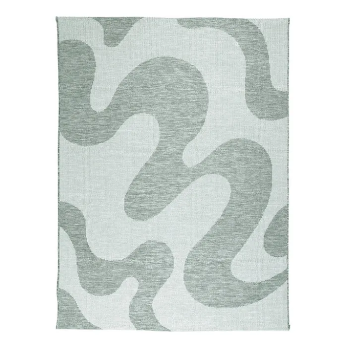In- & Outdoor Teppich - Summer Swirl Grün