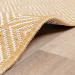 In- & Outdoor Teppich - Summer Tile Gelb