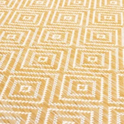 In- & Outdoor Teppich - Summer Tile Gelb