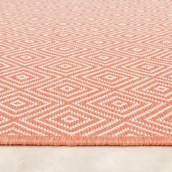 In- & Outdoor Teppich - Summer Tile Rosa