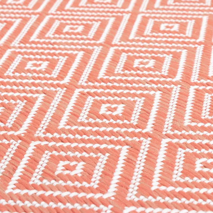In- & Outdoor Teppich - Summer Tile Rosa