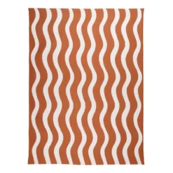 In- & Outdoor Teppich - Summer Waves Terracotta