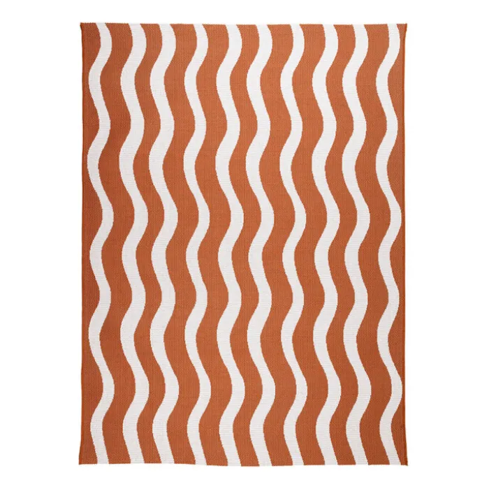 In- & Outdoor Teppich - Summer Waves Terracotta